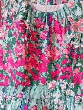 Talbots Floral Cotton Summer Dress